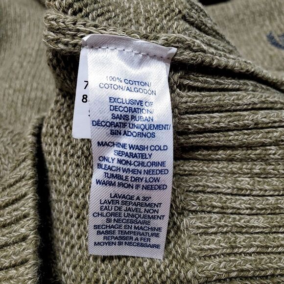 CHAPS Men's Quarter Zip Henley Long Sleeves Sweater in Size S - Picture 5 of 9